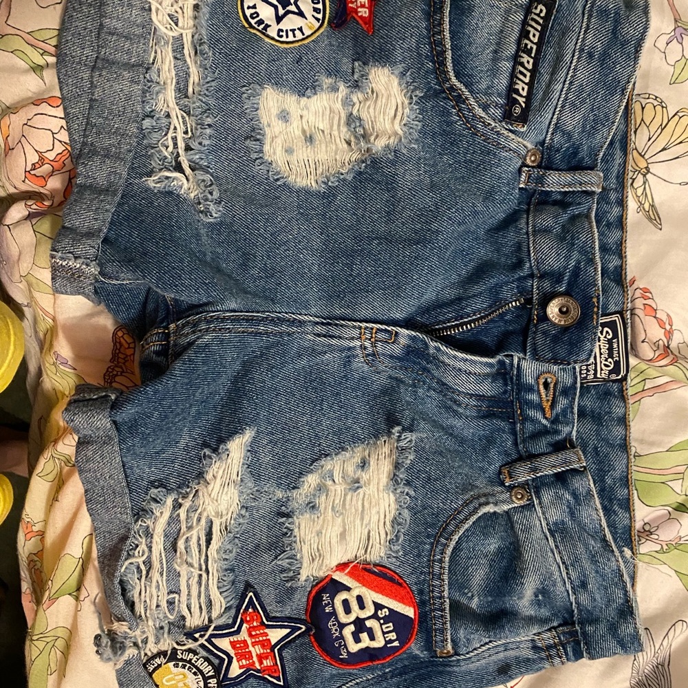 Jean shorts size small/medium